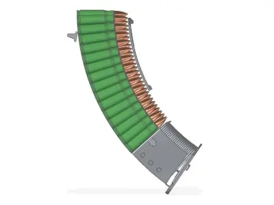 AKM mag 3D model
