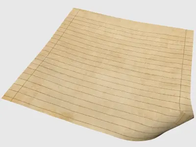 Old Paper 3D model