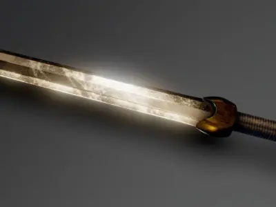 Gladius Sword Low-poly 3D model buy