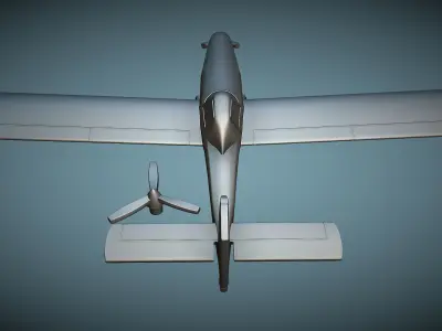 Air Tractor AT-402B - 3D Printable Model 3D print model