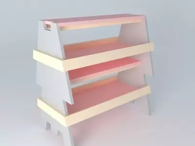 Saw Horses Free 3D model