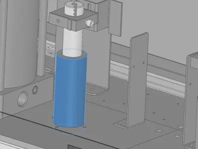 Pressure test platform 3D model