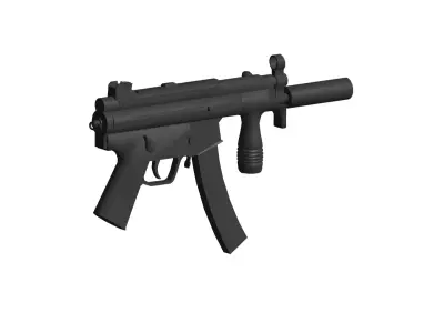 Heckler Koch mp5k  3D model
