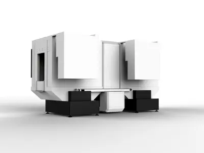 CNC Line 3D model