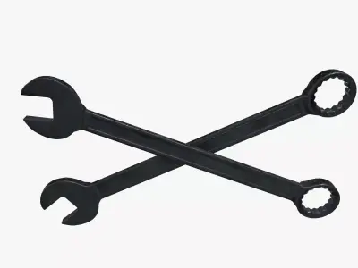 Wrencher Low-poly 3D model