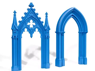 Gothic arches 3D print model