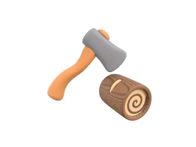 Axe tools 3D model