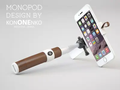 Selfie stick MONOPOD 3D model