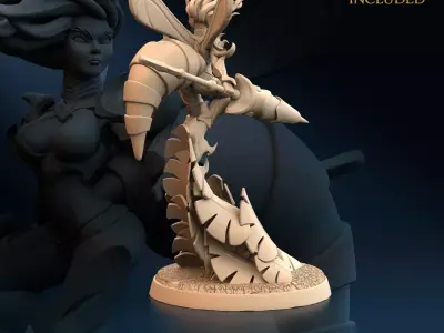 Wasp Warrior Gilded Stinger F 3D print model