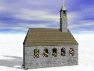 ascetical church Free 3D model