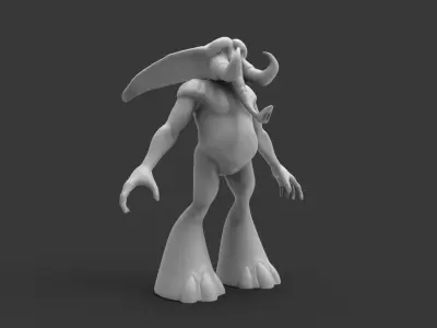 Elephant Character 3D model