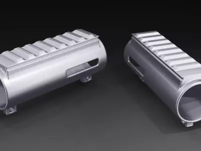 Mechanical - Receiver Free low-poly 3D model