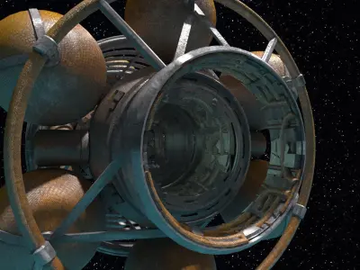 Space Module 004 3D model