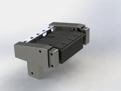 Mercedes Benz Actros Battery box 3D print model