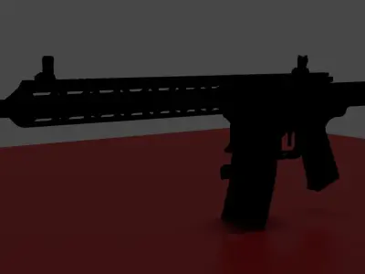 Mini Gun  Free 3D model