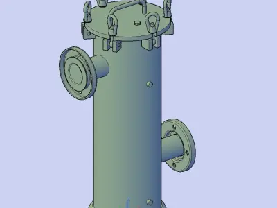 Electromagnetic Filter Clarox 3D model