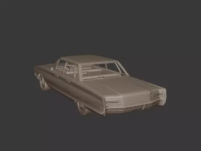 Chrysler New Yorker 1966  3D print model