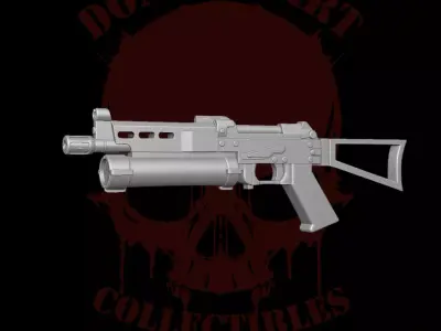 Big Bear GI Joe Fan Art STL Files For Action Figures 3D print model