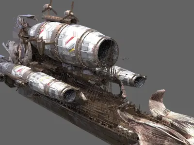Grand Zeppelin Eagle King 1 3D model