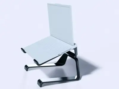 Modern Laptop Stand 3D model