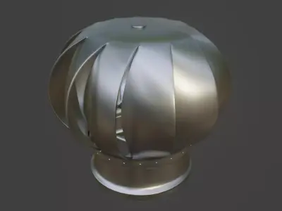 Cartoon Eolic Exhaustor 3D model