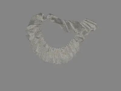 Dress collars scarves and necklaces decorated 3d models 3D model order