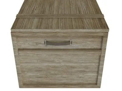 M4 Rifle Transport Wood Box 3D model