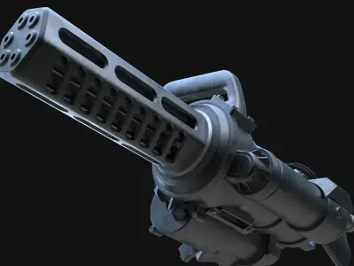 MINIGUN - OMSX 3D model