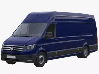 VW Crafter 50  Van L5H4 MAXI  3D model
