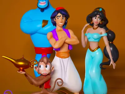 ALADDIN PACK 3D print model