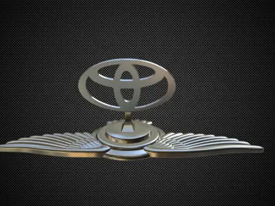 Toyota Logo 3D model from CGTrader