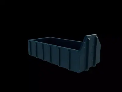 waste container 04  3D model