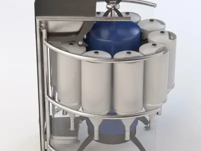 Micro Dosing System 3D model