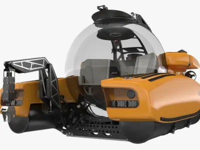 Personal Submarine Triton 3300 3D model