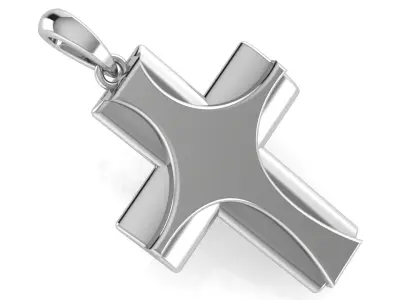 CROSS PENDANT CR213 3D print model