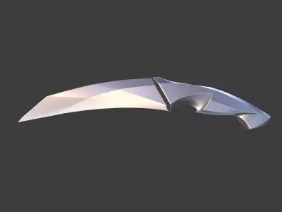 Knife sword 3D model