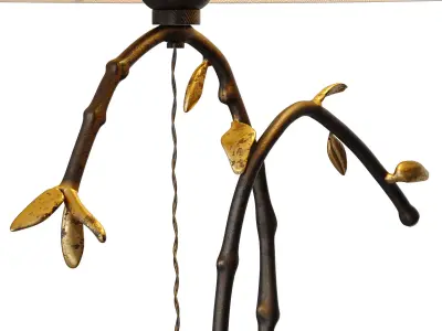 Petal lamp brass by Zara Home and Colin King 3D model