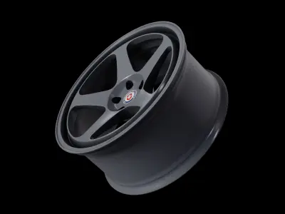 HRE 305 GT Low-poly 3D model