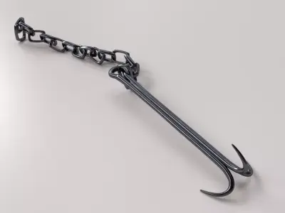 Grappling Hook 3D model buy