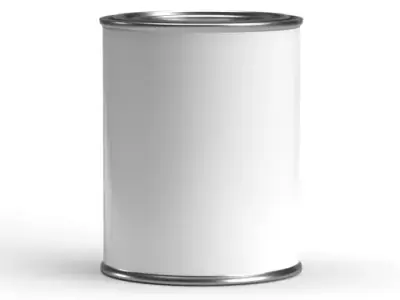 One pint paint can  3D model