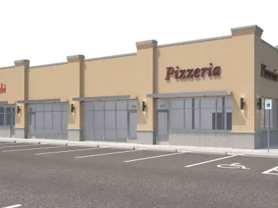 Retail-181 Retail Store 3D model