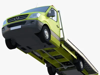 Tow truck Sprinter 3D model