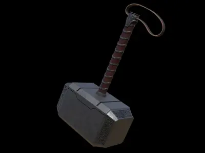 Thors Mjolnir 3D model