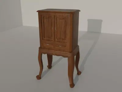 Antique Furniture 3D model