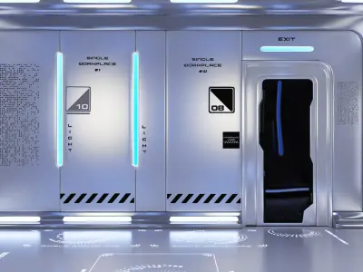  Realistic Scientific Laboratory Room 