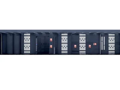 Set 7b - Death Star Hallway 2 1-18 scale Kenner Hasbro 3D print model