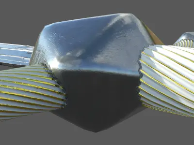 sword silver 3D model