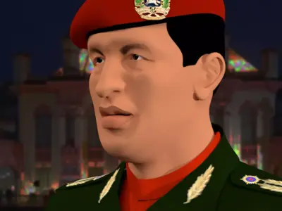 Comander Chavez 3D model