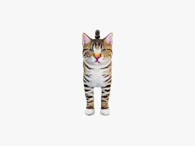 Cat Animal Free 3D model