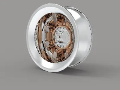 Ford F-250 F-350 King Ranch OEM Wheel 3D model